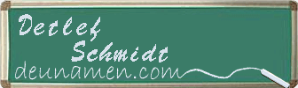 Detlef Schmidt Visitenkarte
